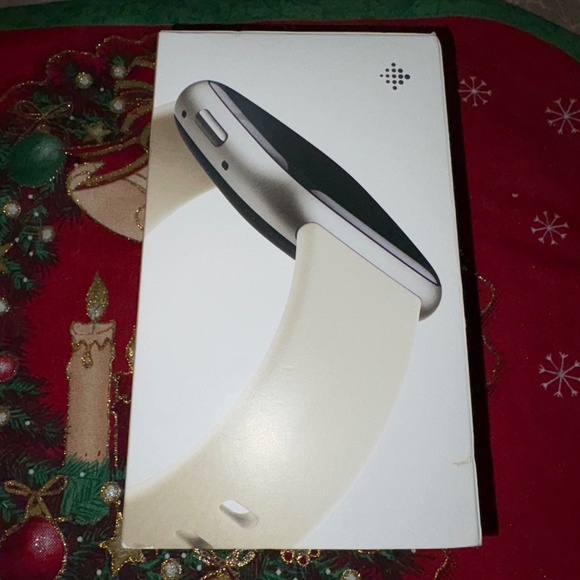 New Fitbit Sense 2 Advanced Health and Fitness Smartwatch, Lunar White/Platinum - Picture 9 of 11